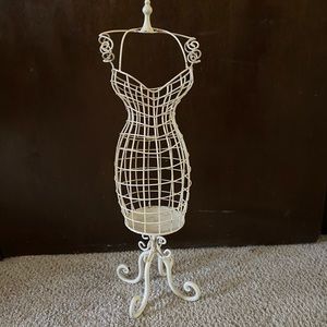Miniature painted Wire Mannequin.